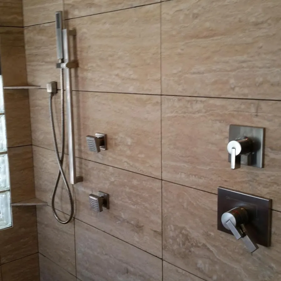 Shower fixture installation for Water Heater Replacement in Cherryland